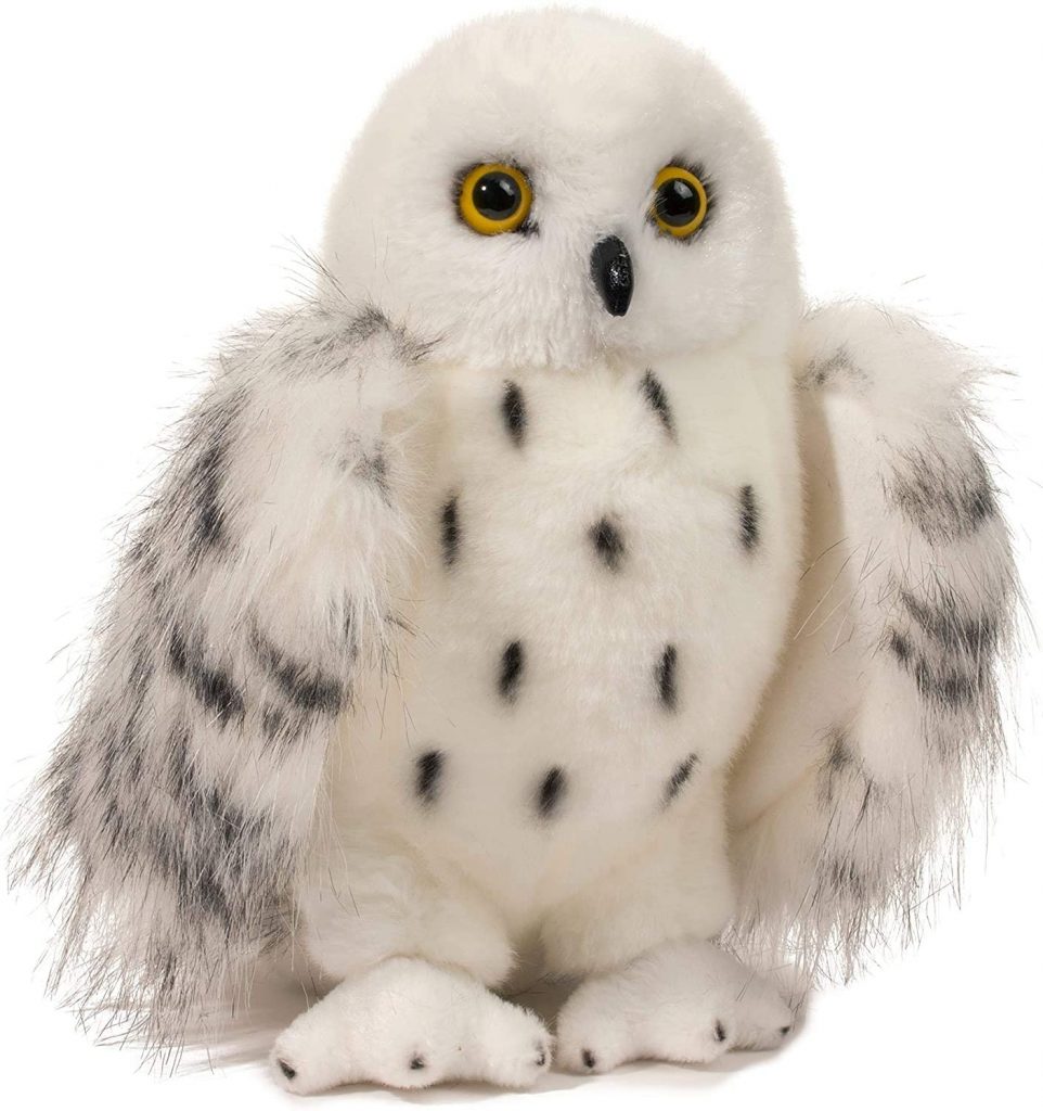 stuffed snow owl toy